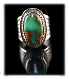 Native American Indian Jewelry - Ben Yazzi Silver Ring