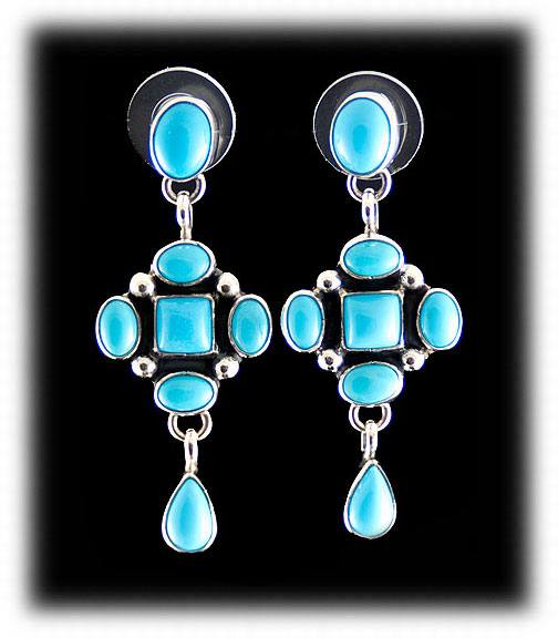 Blue Turquoise And Silver Jewelry